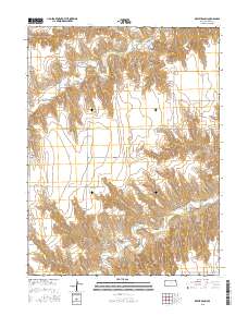 Dewey Ranch 2015 topographic map thumbnail