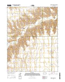 Dewey Ranch SW 2015 topographic map thumbnail