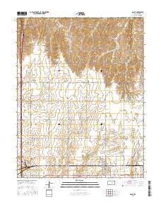 Galva 2015 topographic map thumbnail