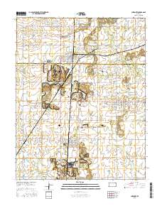 Cherokee 2015 topographic map thumbnail
