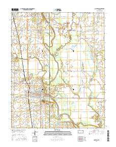Chetopa 2016 topographic map thumbnail