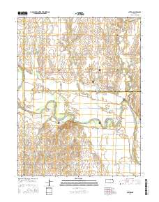 Clifton 2016 topographic map thumbnail