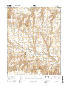 Lone Butte 2015 topographic map thumbnail