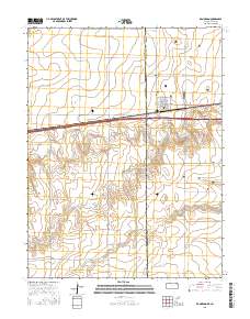 Kanorado 2015 topographic map thumbnail