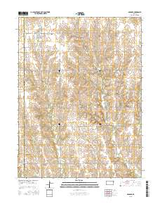 Mahaska 2015 topographic map thumbnail