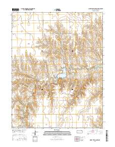 Horse Thief Canyon 2015 topographic map thumbnail