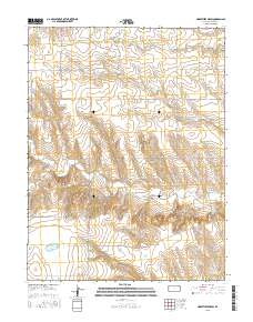 Horsethief Draw 2015 topographic map thumbnail