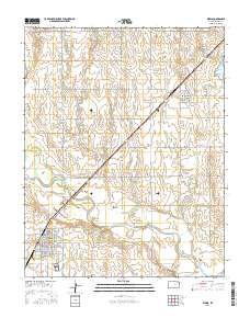 Kiowa 2016 topographic map thumbnail
