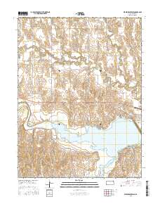 Kirwin Reservoir 2015 topographic map thumbnail
