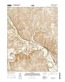 Hanover West 2015 topographic map thumbnail