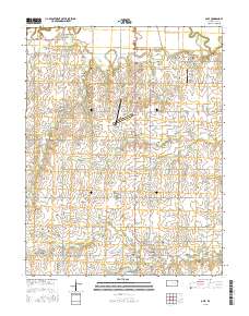 Olpe 2015 topographic map thumbnail