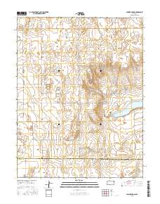 Pawnee Mound 2015 topographic map thumbnail