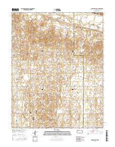 Pierceville SW 2016 topographic map thumbnail