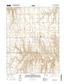 Dodge City NE 2016 topographic map thumbnail