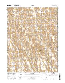 Edmond NW 2015 topographic map thumbnail