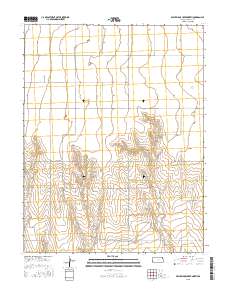 East Bridge Creek North 2015 topographic map thumbnail