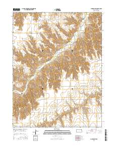 Chardon NW 2015 topographic map thumbnail