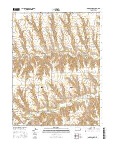 Long Draw North 2015 topographic map thumbnail