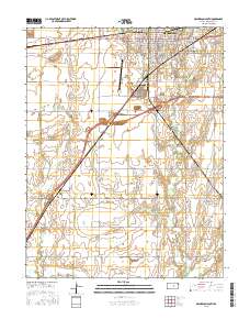 McPherson South 2015 topographic map thumbnail