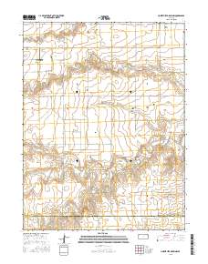 Horsethief Draw NW 2015 topographic map thumbnail