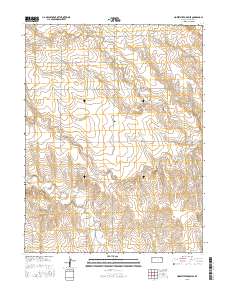 Horsethief Draw SE 2015 topographic map thumbnail