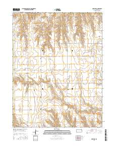 Hoxie NW 2015 topographic map thumbnail
