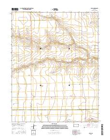 Lydia 2015 topographic map thumbnail