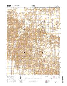 Lakin SE 2015 topographic map thumbnail
