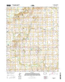 La Harpe 2015 topographic map thumbnail