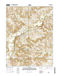 Lane 2015 topographic map thumbnail