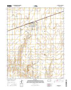 Montezuma 2016 topographic map thumbnail