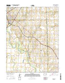 Mulvane 2015 topographic map thumbnail