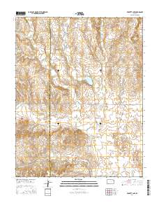 Proffitt Lake 2016 topographic map thumbnail