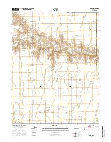 Pence SW 2015 topographic map thumbnail
