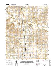 Osage City 2015 topographic map thumbnail