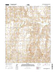 Nescatunga Creek South 2015 topographic map thumbnail