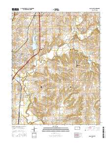 Paola East 2015 topographic map thumbnail