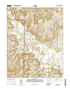 New Albany 2015 topographic map thumbnail