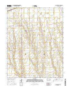 Montezuma SE 2016 topographic map thumbnail