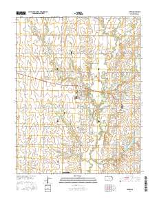 Potwin 2015 topographic map thumbnail