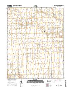 North of Sand Creek 2015 topographic map thumbnail