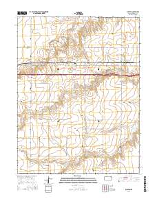 Ruleton 2015 topographic map thumbnail