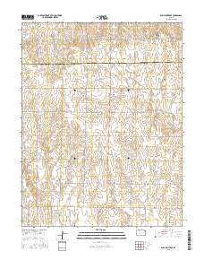 Rush Center SE 2015 topographic map thumbnail