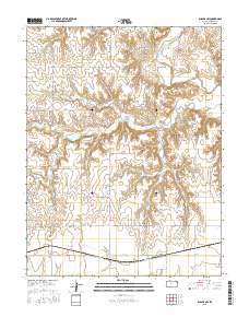 Russell NW 2015 topographic map thumbnail