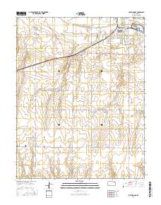 South Dodge 2016 topographic map thumbnail