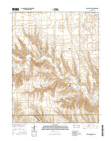 Wild Horse Draw 2015 topographic map thumbnail