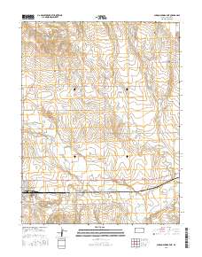 Sharon Springs East 2015 topographic map thumbnail