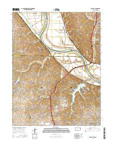 Wolcott 2015 topographic map thumbnail