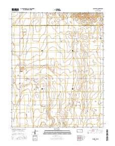 Ulysses NE 2015 topographic map thumbnail