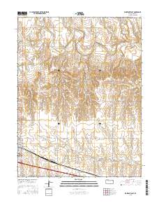 WaKeeney East 2015 topographic map thumbnail